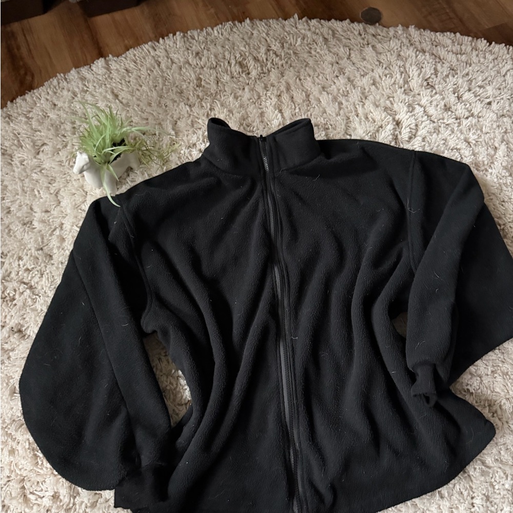 Black Teddy warm winter athletic running workout sporty Jacket for Women
